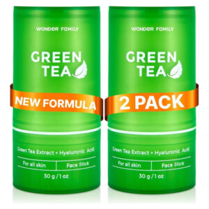 Máscara Facial Stick Wonder Family 2 Em 1 Chá Verde Com Hia