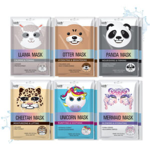 Sheet Masks Epielle Animal Spa Pacote Com 12 Unidades Para