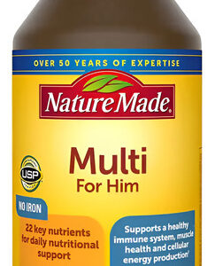 Vitamina Nature Made Multi For Him para homens 300 comprimidos de sabor insípido
