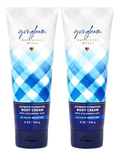 Kit Creme Corporal Gingham Bath & Body Works Presente - Imagem 2