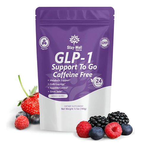 Suplemento Glp-1 Glp 1 Booster Drink Mix Para Controlar E - Imagem 9