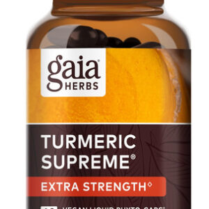 Suplemento Gaia Herbs Turmeric Supreme Extra Strength 60 Cáp