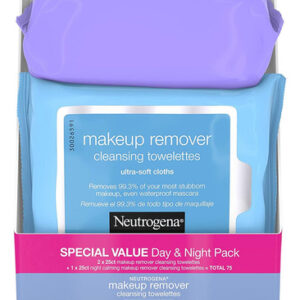 Removedor De Maquiagem Neutrogena Day Amp Night Wipes
