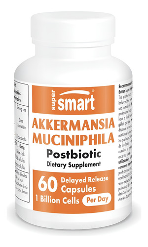 Supersmart - Akkermansia Muciniphila Pós-biótico 1 Bilhão De - Imagem 8