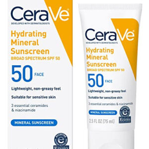 Protetor Solar Facial Cerave 100 Mineral Spf 50