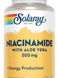Solaray Niacinamida 500 Mg Vitamina B3 Para Metabolismo