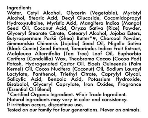 Sheamoisture Sabonete Preto Africano Esfoliante Corporal Co - Imagem 8