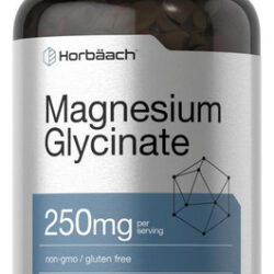 Glicinato De Magnésio Horbäach 250mg 120 Cápsulas Gelati