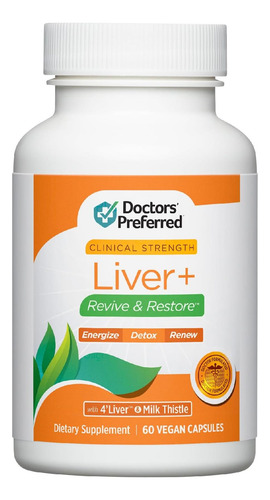 Médicos Preferidos Liver+ Revive & Restore Fórmula 10 Em 1 C - Imagem 10
