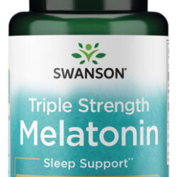 Suplemento Melatonina Swanson Triple Strength 10 Mg - 60 Cáp