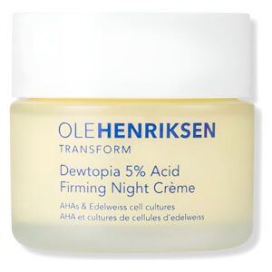 Creme De Noite Refirmante Olehenriksen Dewtopia 5% Aha