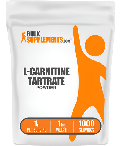 Suplemento Bulksupplements.com Tartarato De L-carnitina 1 Kg