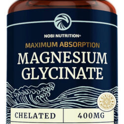 Glicinato De Magnésio 400mg Fórmula De Alta Absorção Pa...