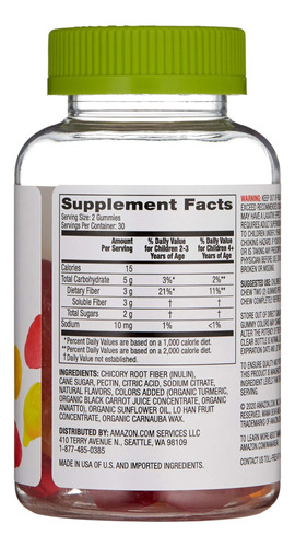 Brand - Mama Bear - Gummies De Fibra Infantil - Suporta Saúd - Imagem 2