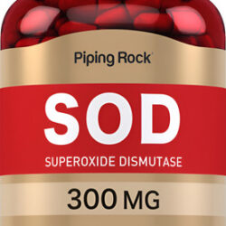 Suplemento Piping Rock Superóxido Dismutase Sod 300 Mg 180 C
