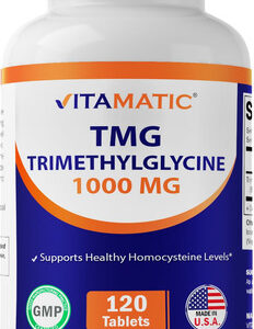 Suplementos Vitamatic Tmg 1000 Mg Trimetilglicina 120 Compri
