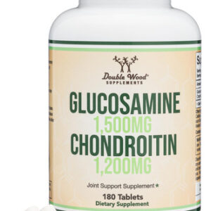 Suplemento Double Wood Glucosamina Condroitina 180 Comprimid