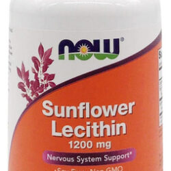 Now Foods Lecitina De Girassol 1200mg 100 Contagem