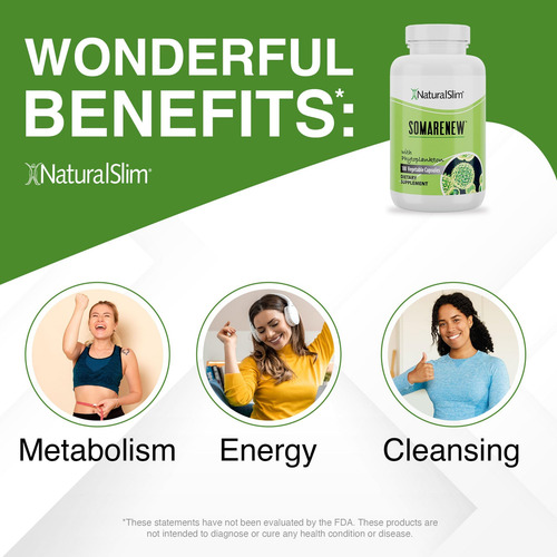 Naturalslim Somarenew Booster Do Metabolismo Suplementos En - Imagem 9