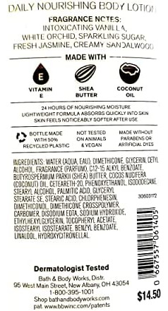 Loção Corporal De Karité E Vitamina E Da Bath & Body Works - Imagem 4