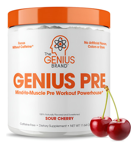 Pré Treino Boosted Energy Genius Pre Workout 20 Doses Sem Ca