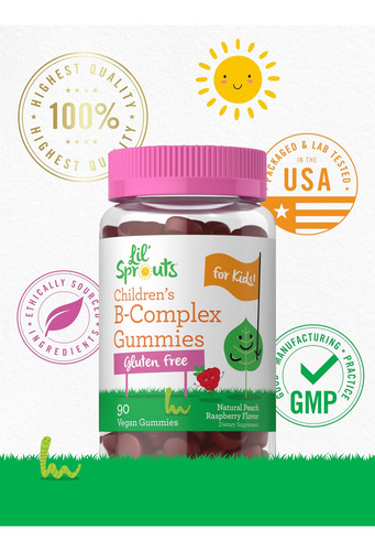 Gomas Carlyle Kids B Complex 90 Contagem Sabor Pêssego F - Imagem 5