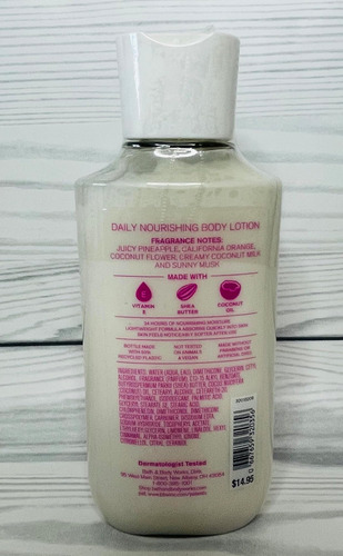 Loção Corporal E Gel Corporal Bath & Body Works Malibu Heat - Imagem 8