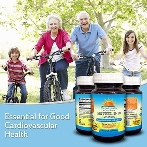 Vitamina B12 Metilcobalamina 1000 Mcg Pastilhas Mastigáveis - Imagem 11