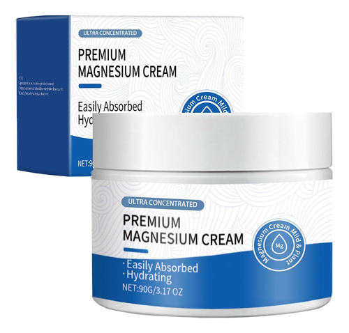 Creme Tópico De Magnésio Com Alta Concentração Para Pés