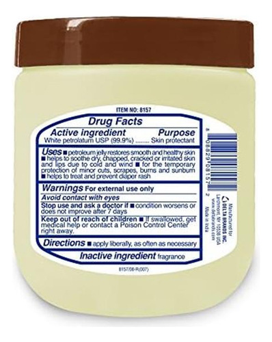 Lucky Super Soft Cocoa Butter Petroleum Jelly 6 Onças - Imagem 4