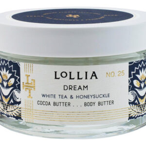 Chá Branco E Madressilva Body Butter Lollia Dream 160 Ml Par