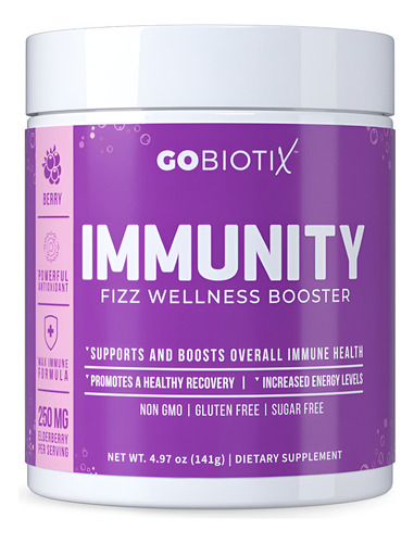 Suplemento Gobiotix Vitamin C Immune Defense Support