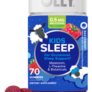 Sleep Gummies Olly Kids 05 Mg De Melatonina Com L De Teanin