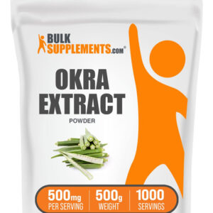 Suplemento Bulksupplements.com Extrato De Quiabo Em Pó 500g