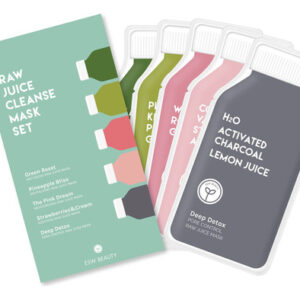 Conjunto De 5 Máscaras Faciais Esw Beauty Raw Juice Hidrata