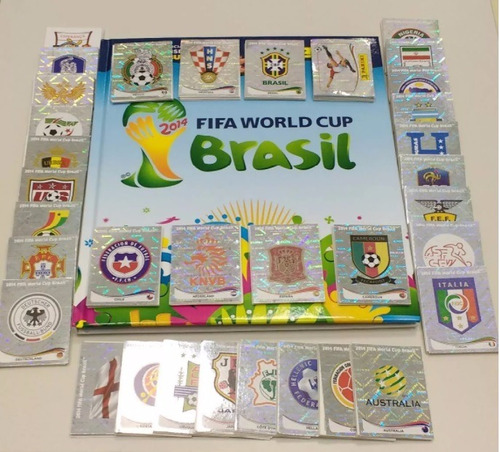 Album Copa Do Mundo 2014 Com Todas As Figurinhas Para Colar - Imagem 2