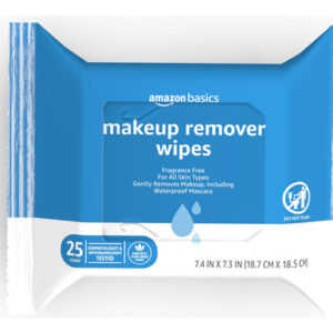 Toalhetes Removedores De Maquiagem Amazon Basics Sem Perfum