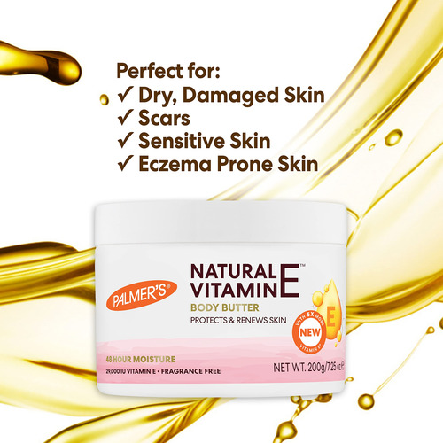 Manteiga Corporal Palmer"s Vitamina E 215ml - Imagem 7