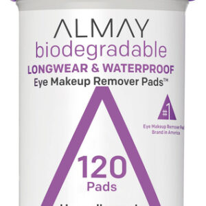 Almofadas Removedoras De Maquiagem Almay Biodegradáveis 120