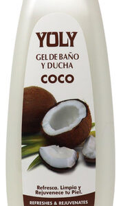 Sabonete Corporal Yoly Coco Hidratante Diário 750ml Para Pel