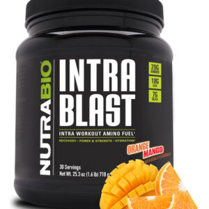 Suplemento Nutrabio Intra Blast Electrolyte 723g Orange Mang