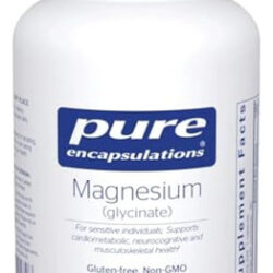 Encapsulamentos Puros De Magnésio (glicinato) -