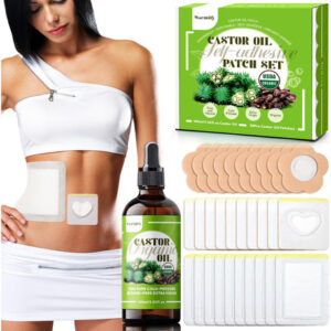 Adesivos De Óleo De Rícino Warmify 30 Unidades Com Prensa F