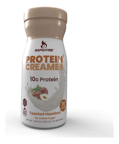 Creme Proteico Rapid Fire Sabor Avelã 225ml 10g De Proteína