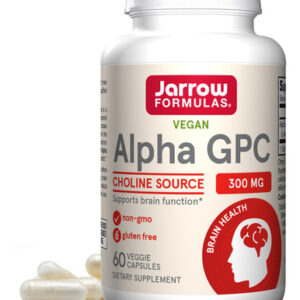 Suplemento Jarrow Formulas Alpha Gpc 300 Mg 60 Cápsulas Vege