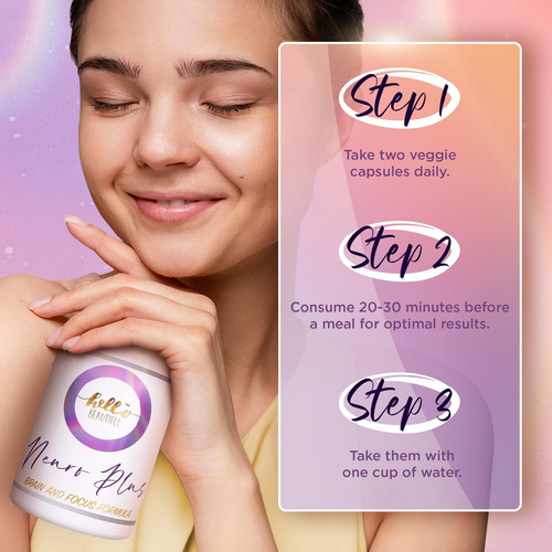Hello Beautiful Neuro Plus Brain Focus Formula - Melhora A M - Imagem 8