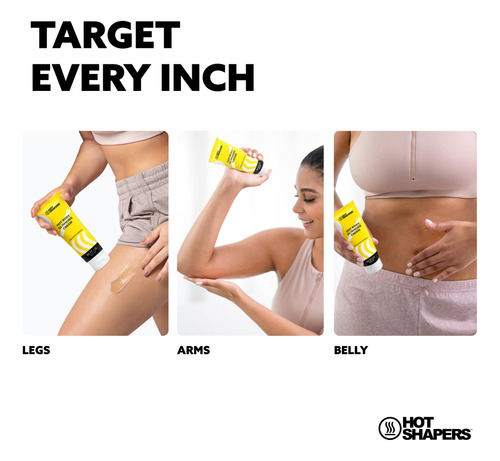 Creme De Emagrecimento Hot Shapers Hot Body Que Refirma E To - Imagem 3