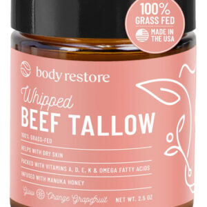 Bálsamo De Sebo De Boi Batido Body Restore Com Mel De Manuka