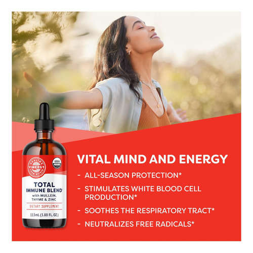 Vimergy Total Immune Blend Tm* ' Suporte Imunológico De Abso - Imagem 10
