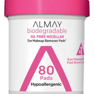 Almofadas Removedoras De Maquiagem Biodegradáveis Almay Mic